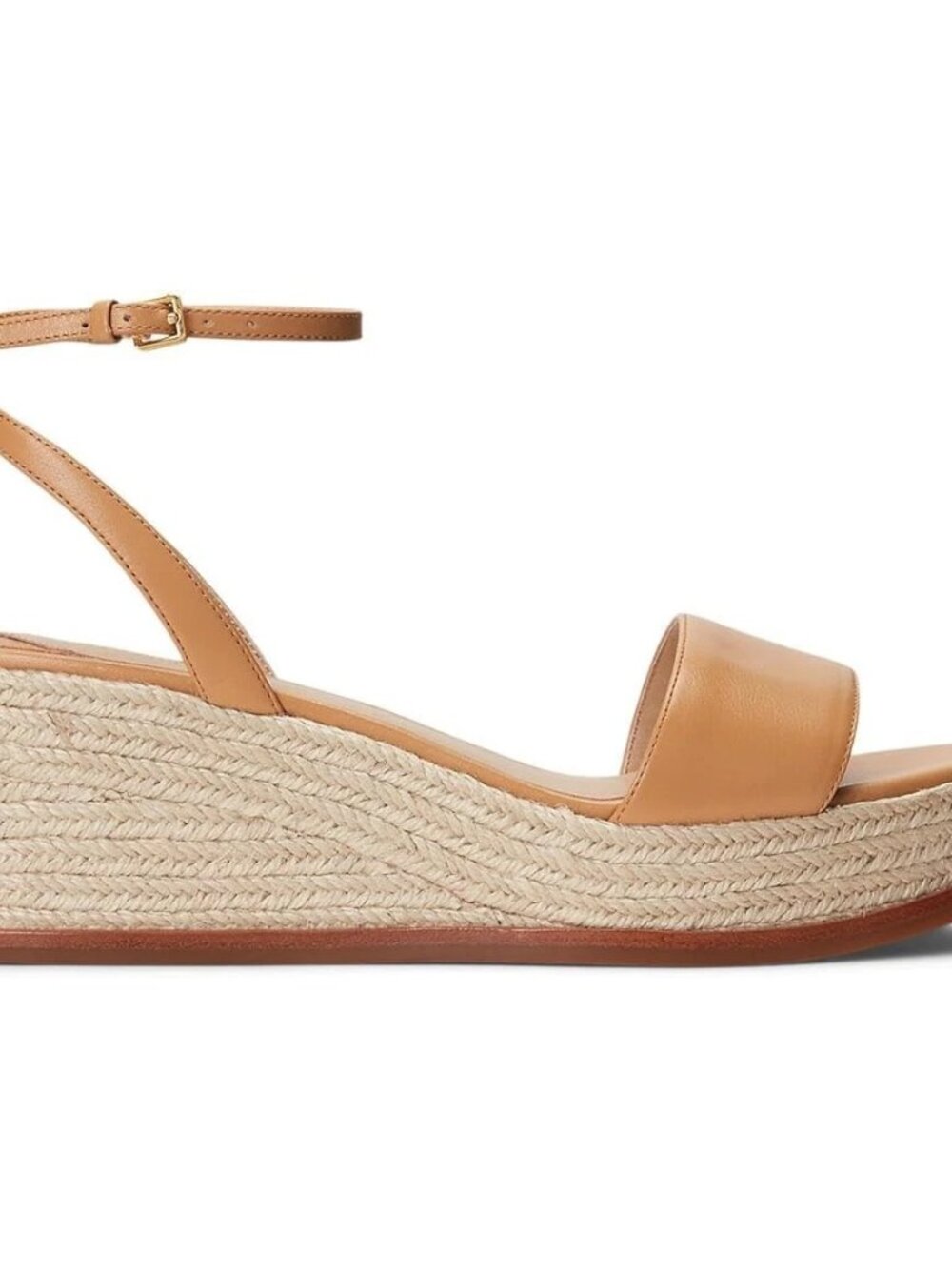 Lauren Ralph Lauren Leona Espadrille Platform Wedge Sandal US Size 9.5 - Picture 5 of 13